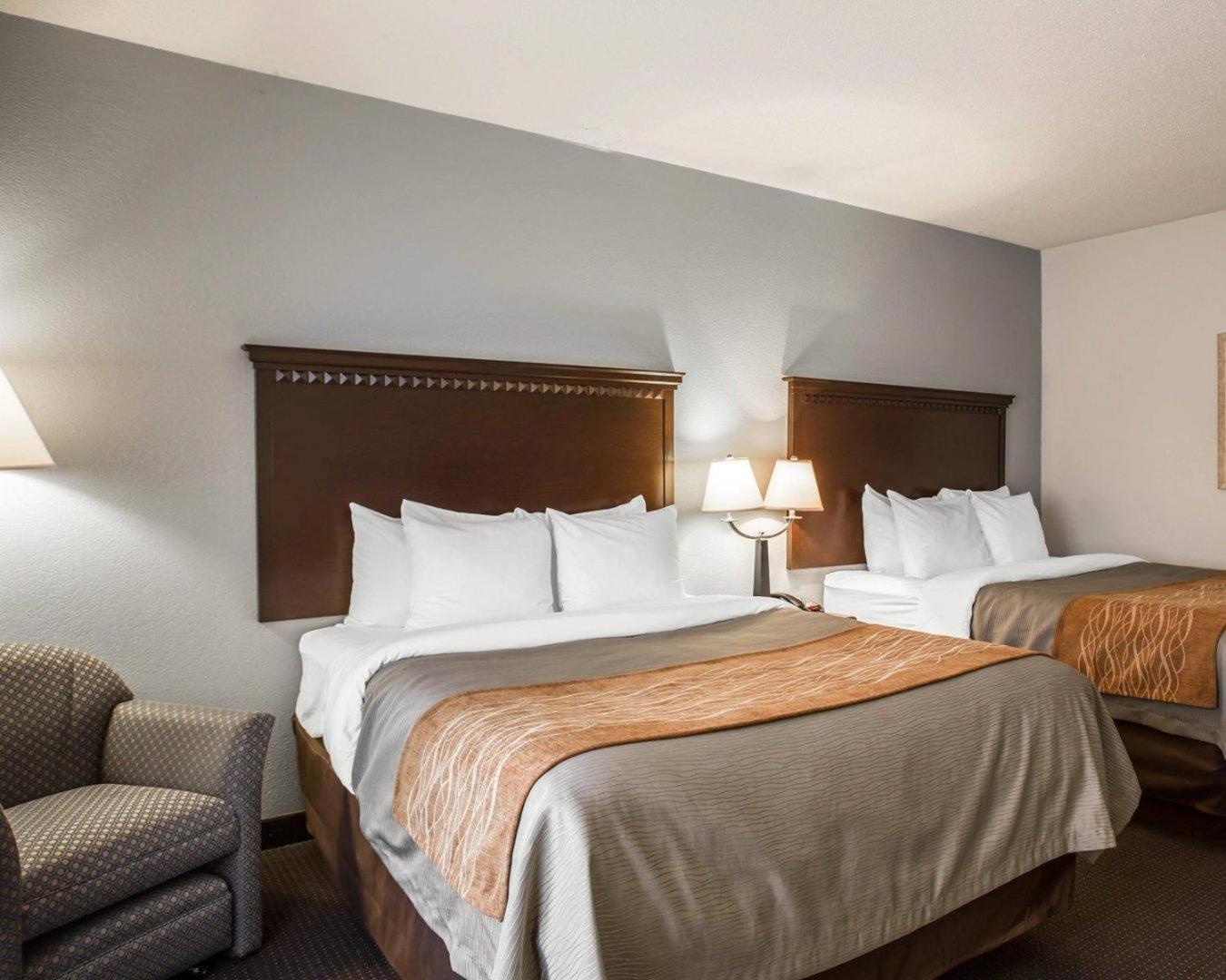 Queen Room 2 Queen Beds Disability Access or Non-Smoking